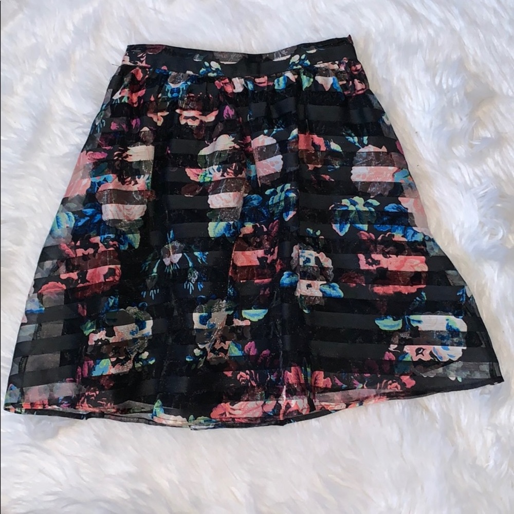 Floral skirt